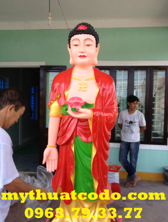 Tượng Phật A Di Đà composite