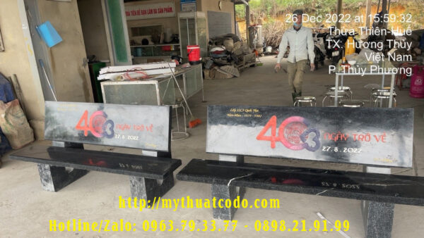 Ghế Đá lưu niệm - GLN1