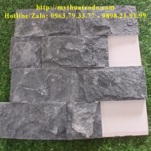 Đá bóc xanh rêu (đá bóc lồi xanh rêu) 10cm x 20cm