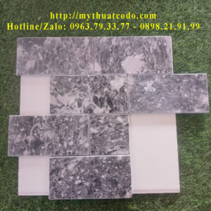 Đá Da báo (Đá nài bóng da báo) 10cm x 20cm