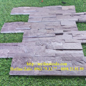 Đá ghép đen ĐN (đá que) 10cm x 50cm