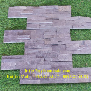 Đá ghép đen ĐN (đá que) 10cm x 50cm