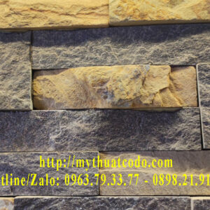Đá ghép 2 màu ĐN (đá que) 10cm x 50cm