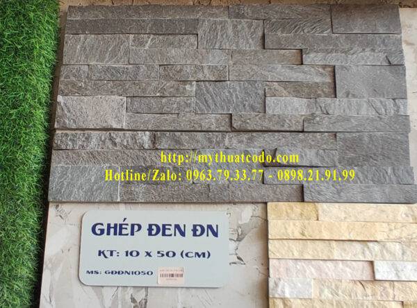 Đá ghép đen ĐN 10x50cm
