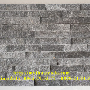 Đá ghép đen NA còn được gọi là đá que ghép màu đen 10cm x 50cm