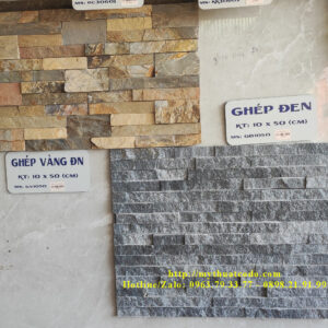 Đá ghép vàng (đá que vàng) 10cm x 50cm