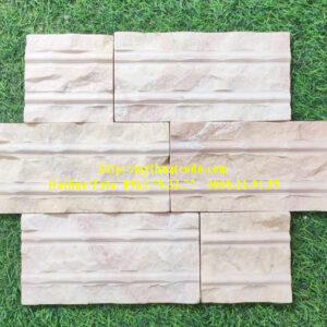 Đá Sóng thần vàng 10cm x 20cm