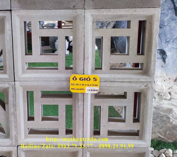 Gạch ô gió, Gạch Bông gió - OG5