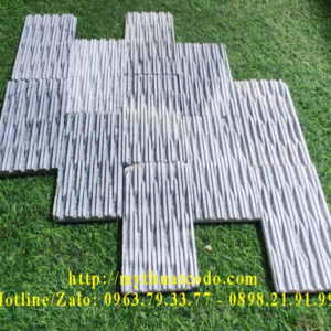 Đá răng lược đen 10cm x 20cm