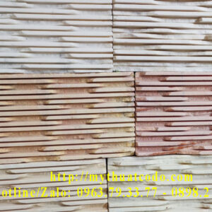 Đá răng lược hồng 10cm x 20cm