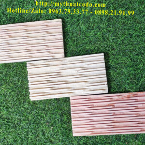 Đá răng lược hồng 10cm x 20cm