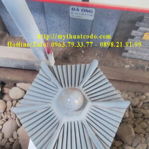 Đèn đá Sa thạch - 58cm x 35cm