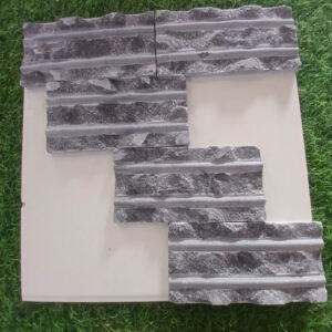 Đá Sóng thần đen 10cm x 20cm