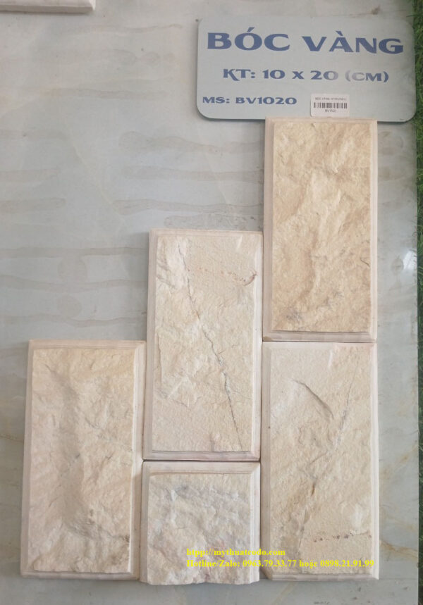 Đá Bóc Vàng 10x20cm
