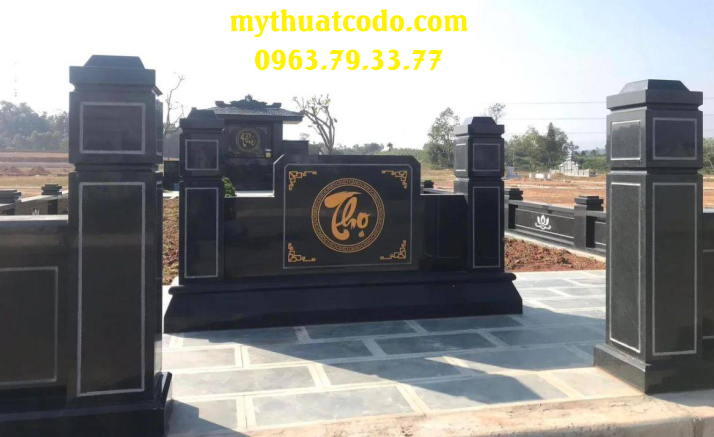 Bình phong đá granite