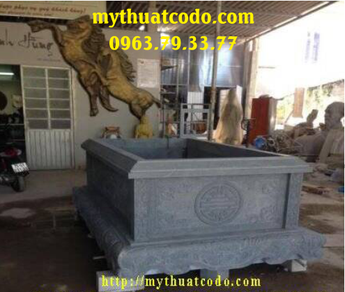 Lăng mộ đá granite đen