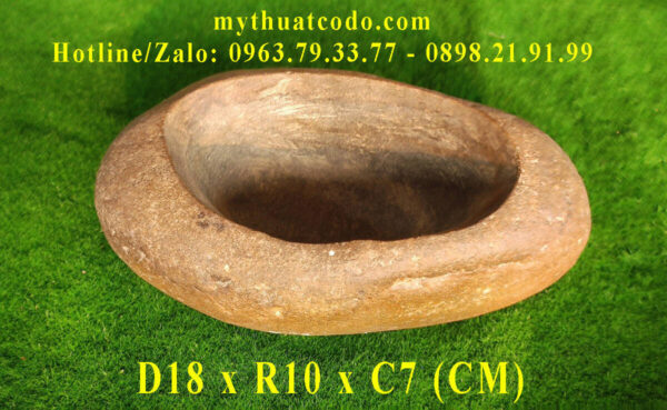 Mỹ thuật Cố Đô cung cấp Chậu đá cuội, chậu đá trồng cây, đá để bàn, chậu sen đá, chậu cá cảnh mini