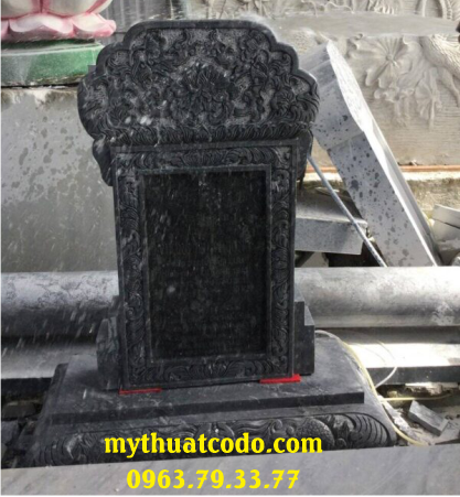 Bia đá granite đen