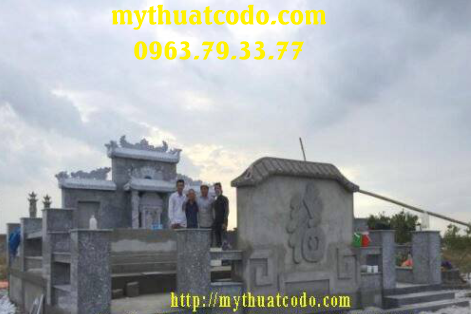 Lăng mộ đá granite nguyên khối
