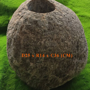 Mỹ thuật Cố Đô cung cấp bình hoa đá cuội, bình hoa đá trồng cây, bình hoa đá để bàn