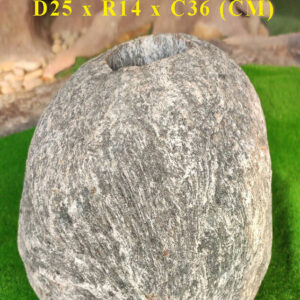 Mỹ thuật Cố Đô cung cấp bình hoa đá cuội, bình hoa đá trồng cây, bình hoa đá để bàn