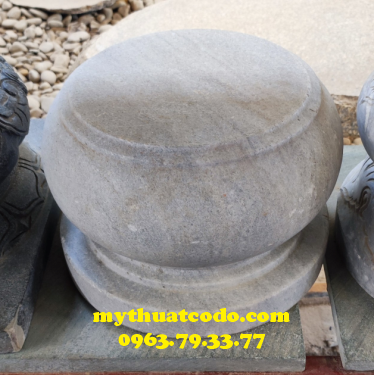 Đế táng đá kê cột nhà rường