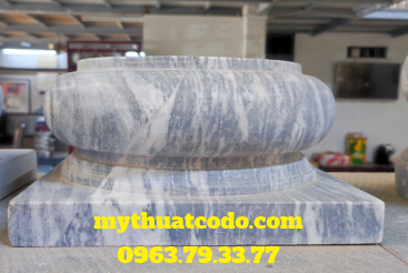 Đế táng đá kê cột nhà rường