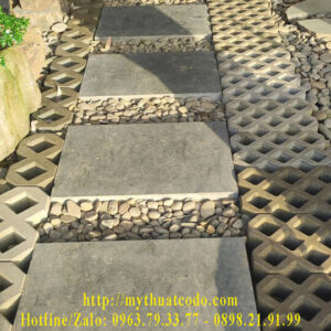 Mỹ Thuật Cố Đô chuyên cung cấp các loại Gạch trồng cỏ 8 lỗ, gạch 2 lỗ, Ô gió (Bông gió)