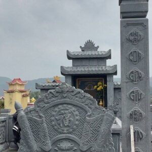 Mỹ thuật Cố Đô chuyên thiết kế, thi công và cung cấp Cổng Đá, khu Lăng mộ Đá