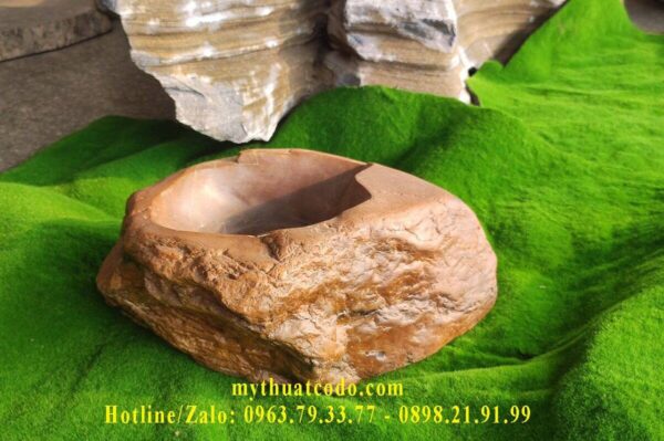 Mỹ thuật Cố Đô thiết kế và cung cấp chậu đá cuội, chậu đá trồng cây, chậu đá để bàn, chậu sen đá