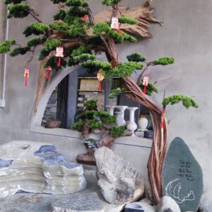 Công ty Mỹ thuật Cố Đô cung cấp cành tùng giả nghệ thuật, cây hoa giả